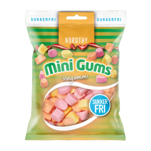 MiniGums suhkruvabad vegan kummikommid