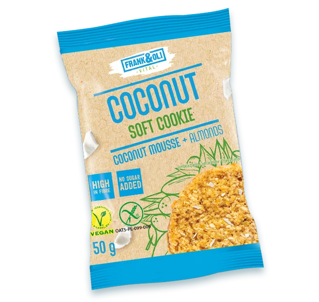 suhkruvaba mandliküpsis kookosega