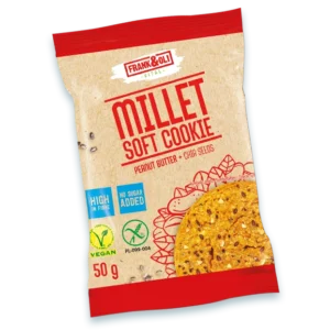 suhkruvaba küpsis maapähklivõi ja chiaseemnetega