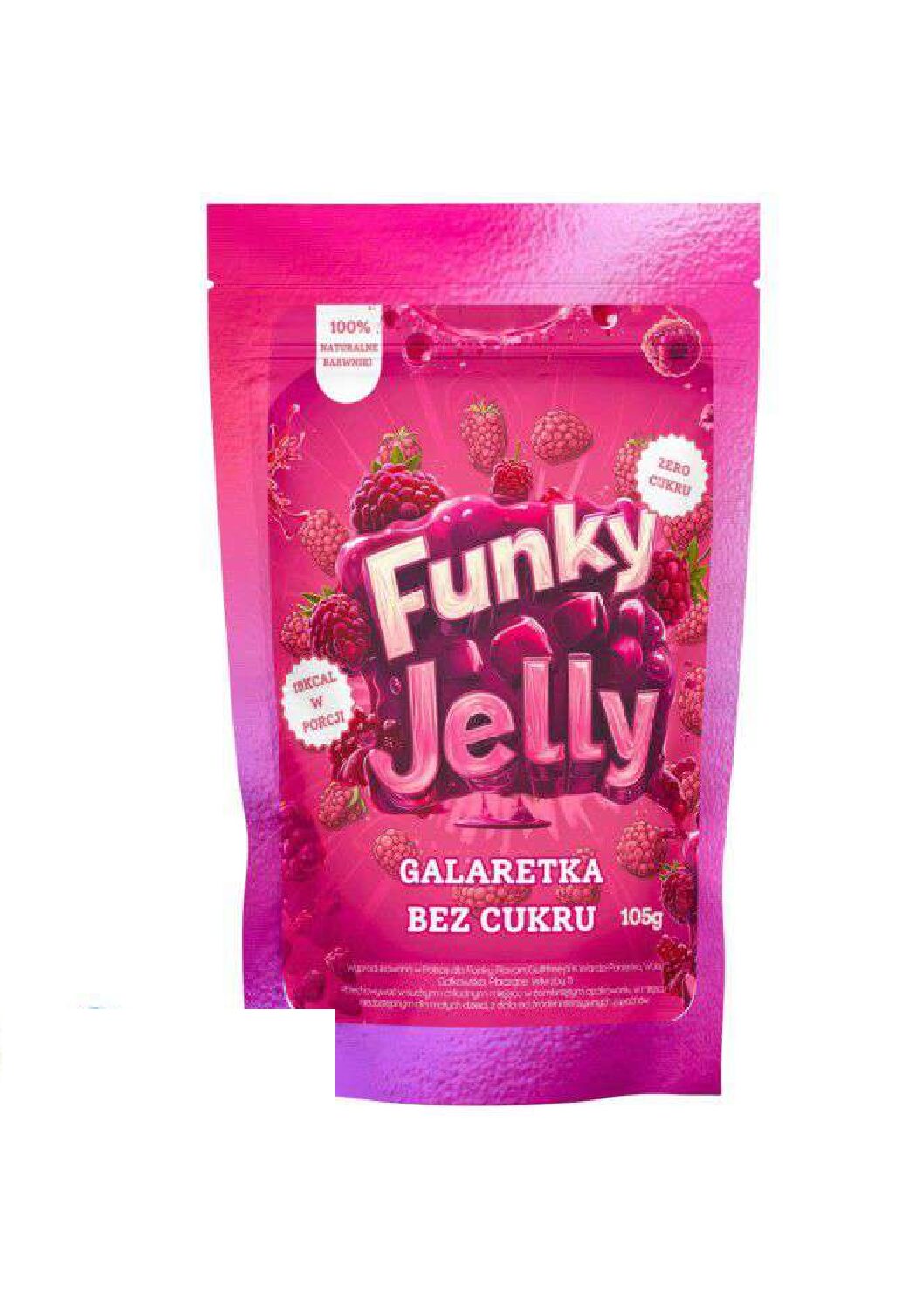 Funky Jelly suhkruvaba vaarikamaitseline tarretis, 105g