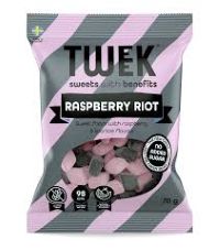 Tweek Raspberry Riot suhkruvabad vahukommid