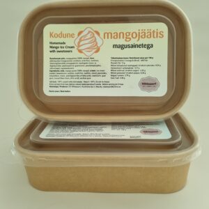 Suhkruvaba mangojäätis