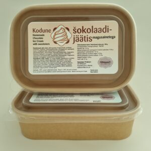 Suhkruvaba šokolaadijäätis